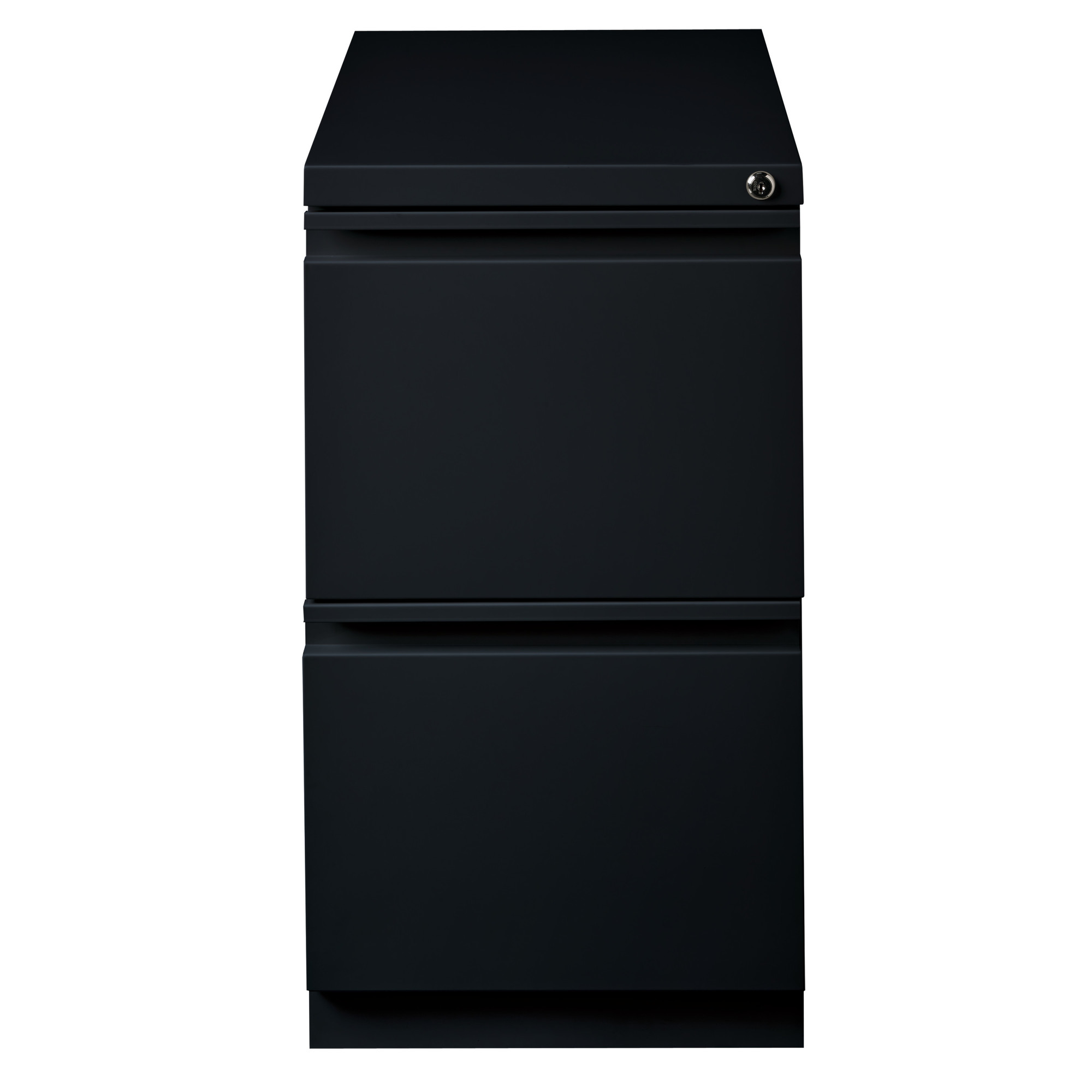hirsh industries 3 drawer mobile file cabinet file in black